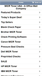 Mobile Screenshot of micrtonerusa.com